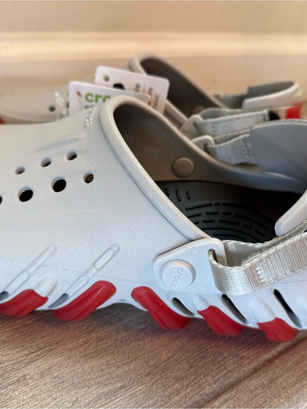 CROCS Kids Size 4 Echo Icy RO Clog